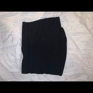 Garage black tube top